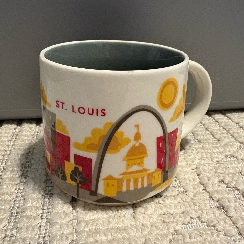 Starbucks St. Louis Skyline You Are Here Collection Coffee Mug 2013